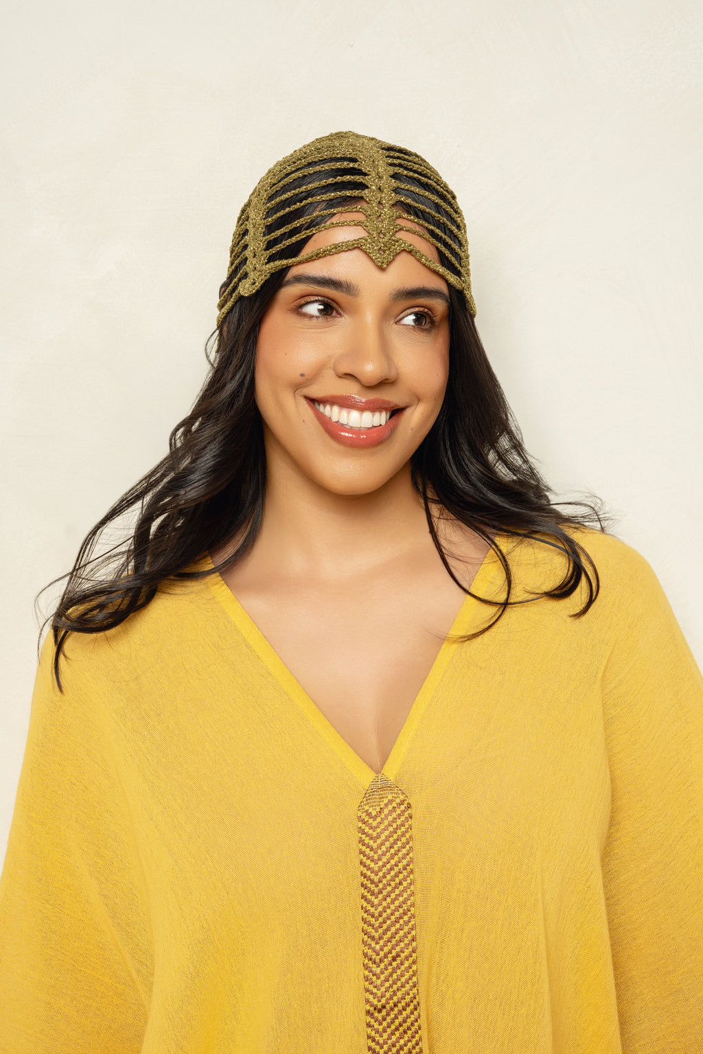 Paloma Gold Headpiece | Mexico City