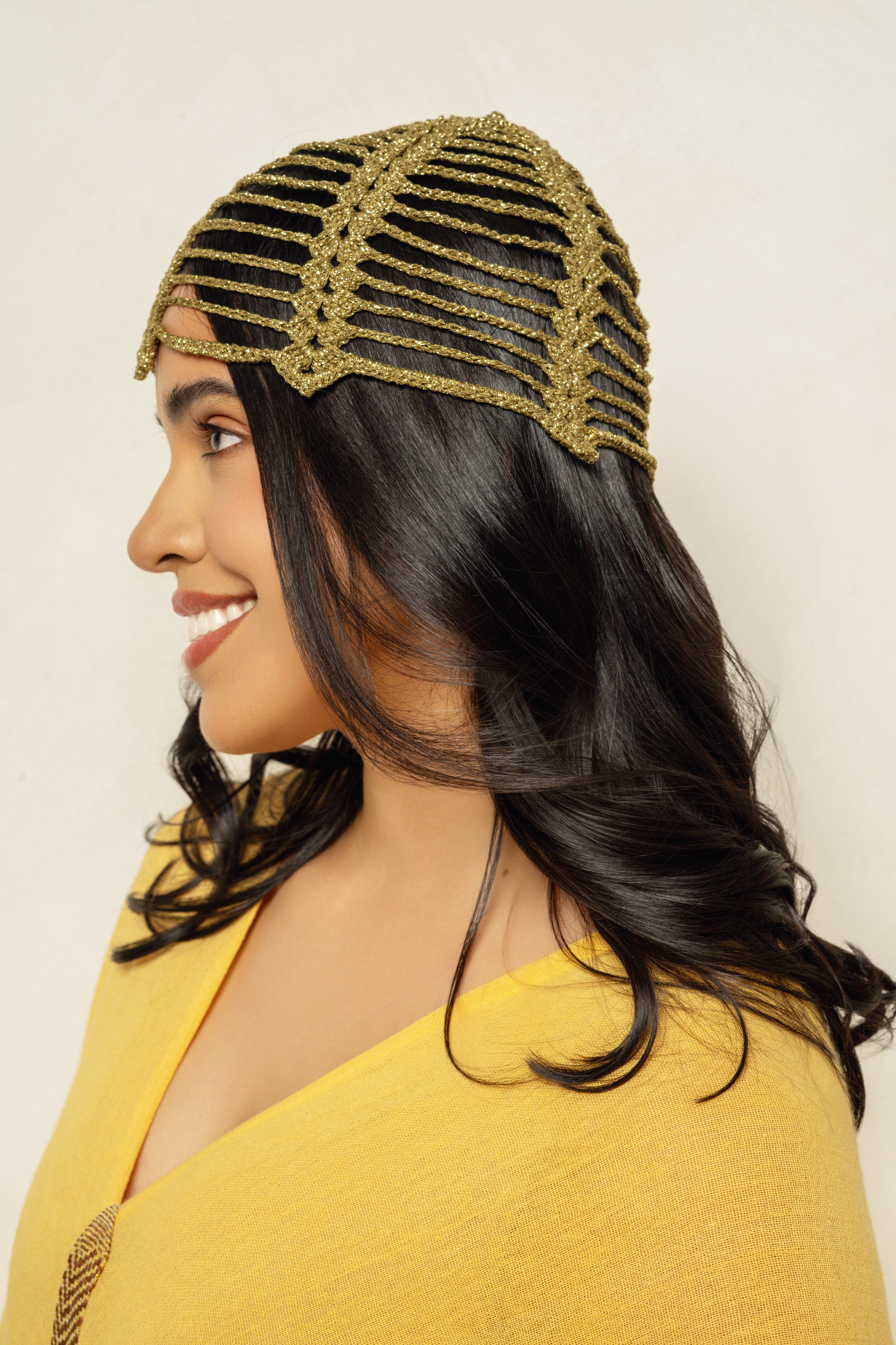 Paloma Gold Headpiece | Mexico City